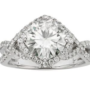 Charles & Colvard Forever Brilliant Round9.0mm Sz7